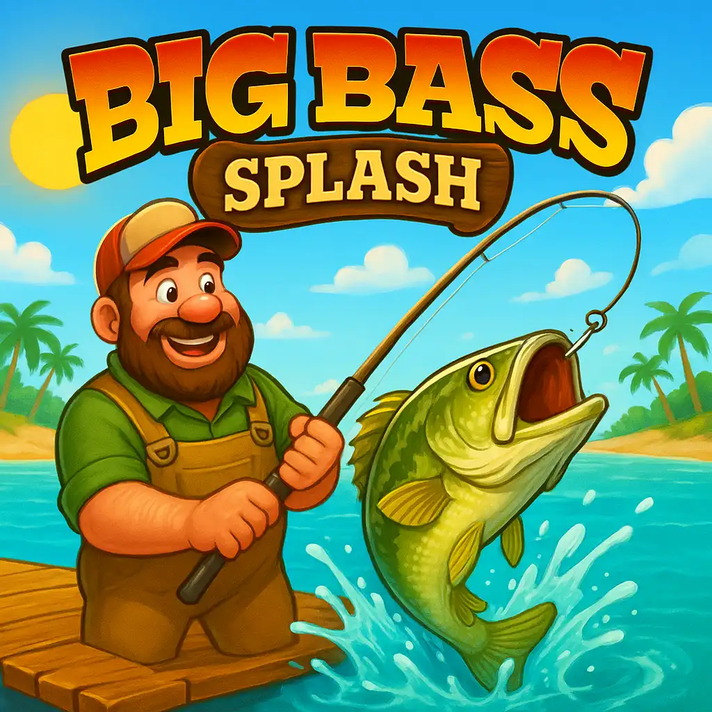 Big Bass Splash slot game cover art