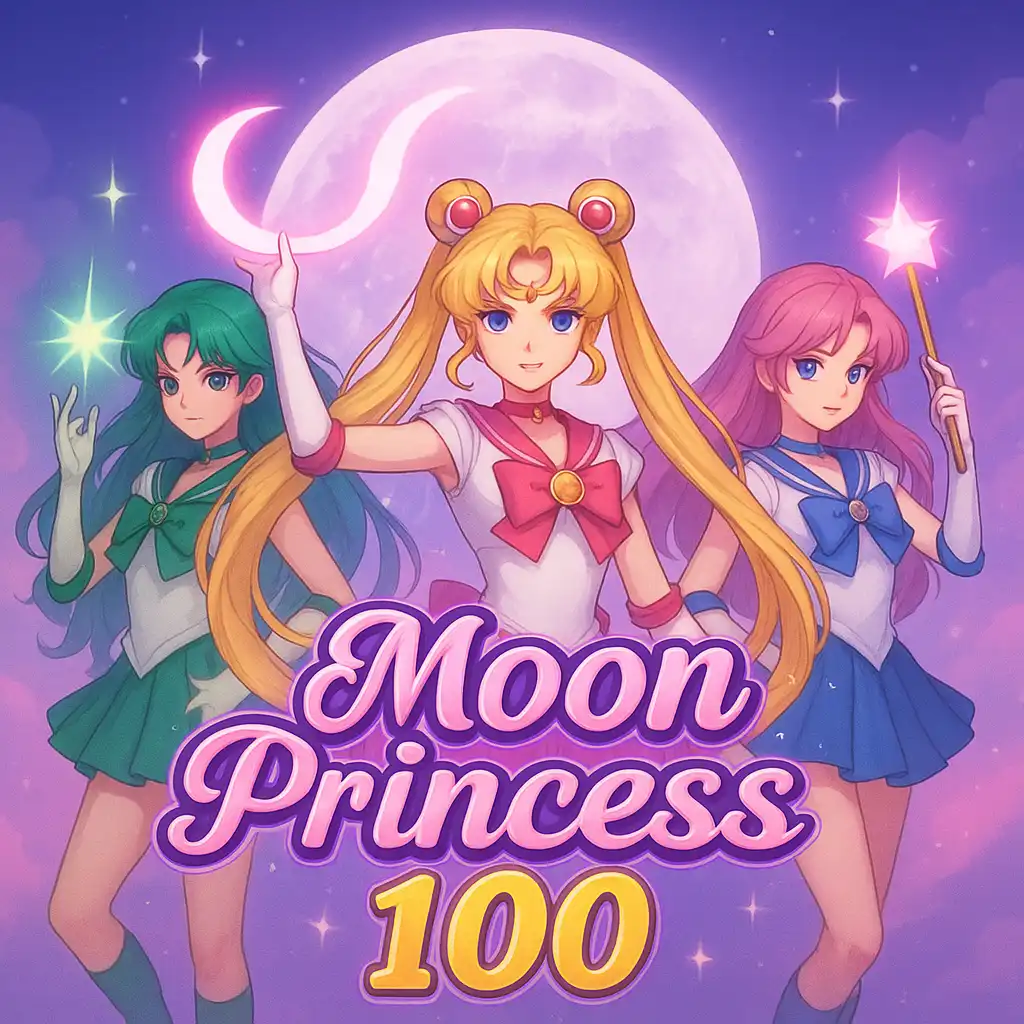 Moon Princess 100 slot game cover art